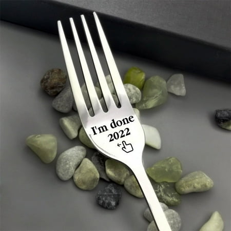 

Sunhillsgrace Tableware Valentine Gift Tableware Engraved Fork Best Present For Husband Madam Family And Friends Tableware Printing Stainless Steel Fork