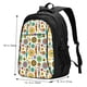 thumbnail image 5 of Balery Beautiful African Womens Mochila con carga USB para hombre y mujer - Mochila impermeable y antirrobo para laptop con puerto USB para viajes, trabajo, 5 of 7