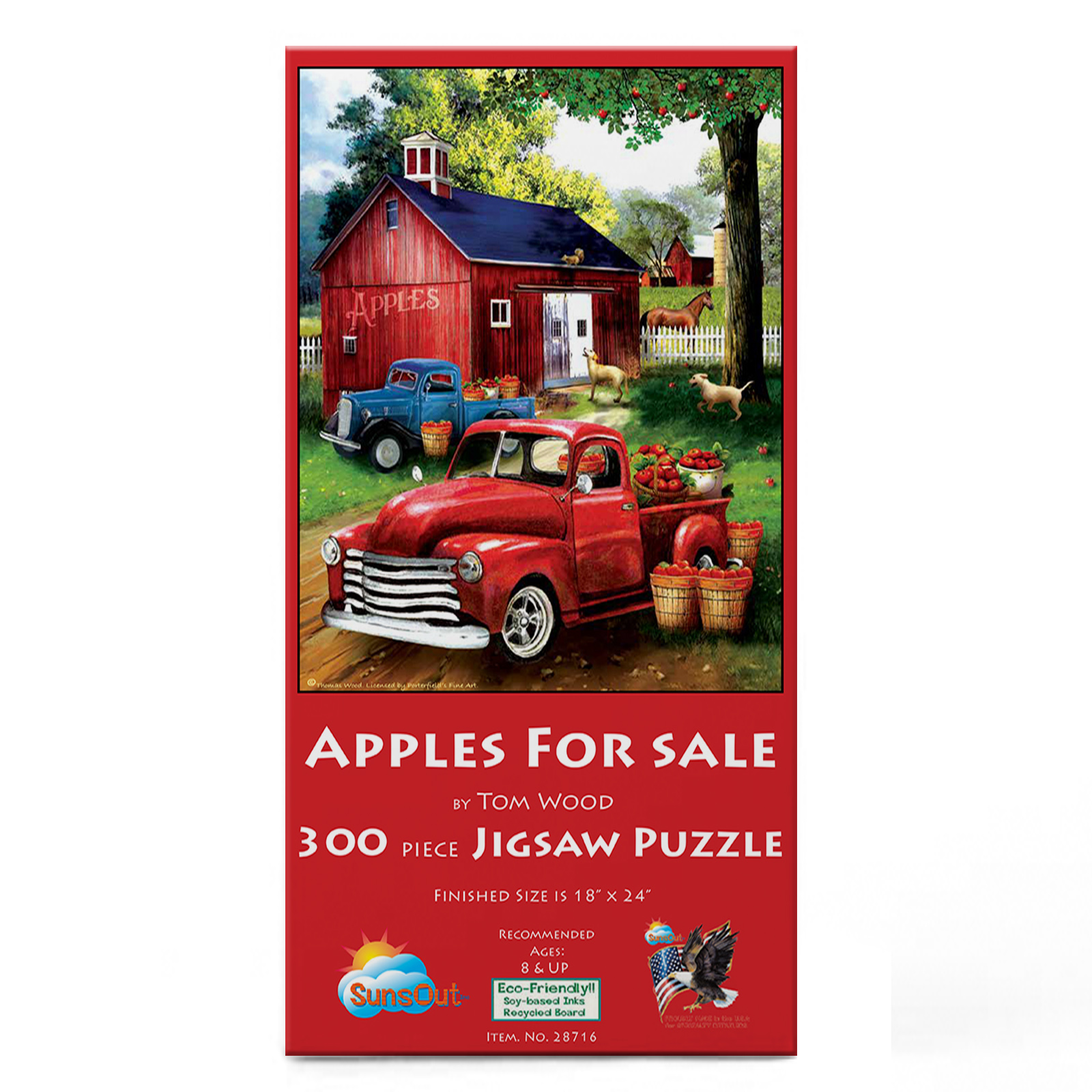 Apples for Sale 300 Piece Jigsaw Puzzle by SunsOut - image 3 of 5