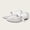 White, variant on Round Toe Rhinestone One-Buckle Design Vintage Style Women's Casual & Dress Shoes Comfortable Plus Size Office Work Daily Wear Spring Summer White 6.5