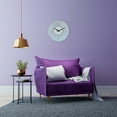 thumbnail image 2 of NEXTIME WALL CLOCK DALI ROUND FROSTED/MIRROR, 2 of 10