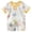 Light Yellow, variant on Boys Pajamas Two Piece Short Sleeve Toddler Pajamas PJ Sets Summer Pajamas Shorts to Keep Cool While Sleeping (18-24 Months,Gold)