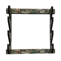 Rush Creek Creations Realtree 3 Gun Wall Storage Rack, Indoor Gun Wall Mount for Rifles or Shotguns, Safe Gun Storage, Great Gun Display Rack