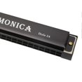 thumbnail image 2 of Harmonica 24 trous pour débutants, instrument de musique à vent en plastique pour performances sur scène, 2 of 4