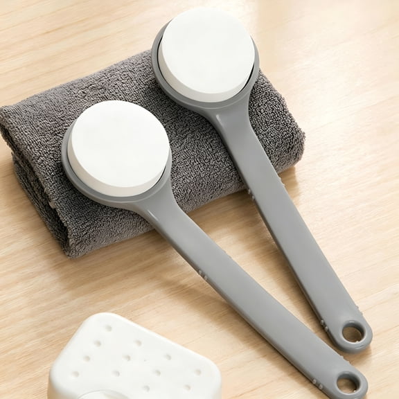 ACDANC 2026 New Body Brush Shower Lotion Self Applicator Aid Sponge Long Handle Bath Back for Home, Spa, Travel, Gym