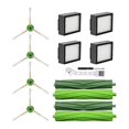 thumbnail image 1 of Main Brushes Side Brushes Filters Accessories Kits for iRobot Roomba E5 E6 E7 I7 I7+ I3 I4 I6 I8 J7 J7+ Robotic Parts~3018, 1 of 5