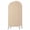 Khaki, variant on 7.2FT Arch Backdrop Covers, Cream Solid Color Wedding Arch Cover Stretchy, Aesthetics Contemporary Luxury Chiara Arches Backdrop Stand Covers for Birthday Baby Shower Party Banquet Decor
