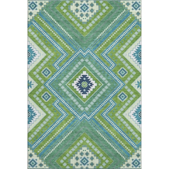 Dalyn Rugs Premium Machine Washable Mayfield AMF1010 Lime 2'6" x 3'10" Rug