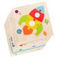 thumbnail image 4 of Rompecabezas de Madera onlyliua para niños 4 Piezas Diseño geométrico, 4 of 7