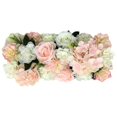 thumbnail image 3 of pitrice Faux Roses Artificial Flower Backdrop Home Office Roses Backdrop Bridal Shower Artificial Bouquet Decoration, 3 of 8