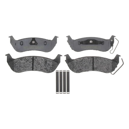 ACDelco Gold Performance Semi-Metallic Brake Pad Set  w/ Hardware