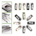 thumbnail image 5 of vnanda Styling Small Hair Clips 10pcs Double Grip Hair Clips Retro Small Hair Pins Metal Snap Hair Barrettes Headdress Hair Accessories, 5 of 8