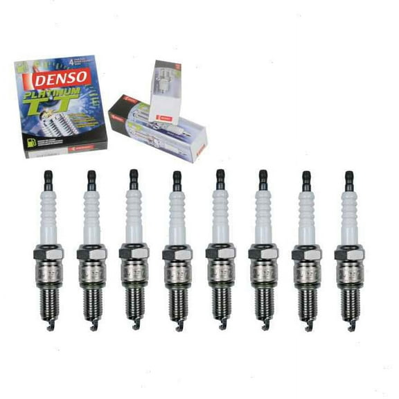 8 pc DENSO Platinum TT Spark Plugs compatible with Nissan 720 2.0L 2.2L 2.4L L4 1981-1986