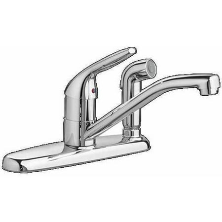 American Standard 4175.703.F15.002 Colony Choice 1.5 GPM Kitchen Faucet with Color-Matched Sprayer thru Escutcheon, Available in Various Colors