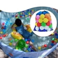 thumbnail image 1 of DYNWAVECA 60 Pieces Kids Reusable Water Balls Durability Fun Gifts Practical Accessory 8 Colors, 1 of 8