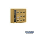 thumbnail image 1 of SalsburyIndustries 19135-09GSC Cell Phone Storage Locker With Front Access Panel - 3 Door High Unit, Gold, 1 of 1