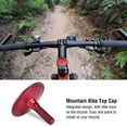 thumbnail image 5 of Tapa superior para auriculares de bicicleta, aleación de aluminio para tubo de horquilla de 28,6 mm, rojo, 5 of 5