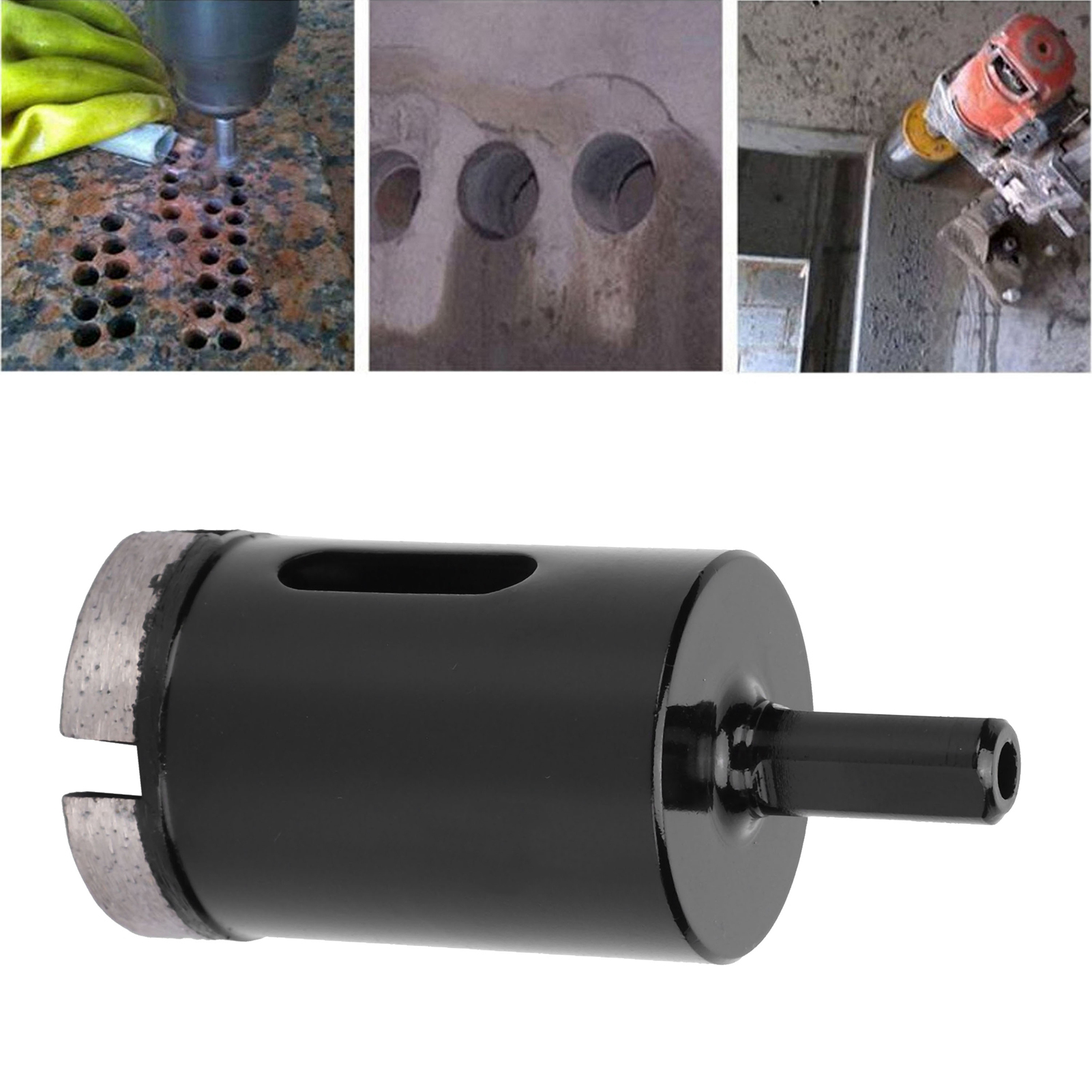 Cergrey Drilling Core Bit, Hole Drill Bit Four Sizes To Choose For Marble For Vitrified Tiles