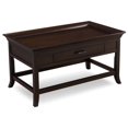 thumbnail image 1 of Leick Favorite Finds Tray Edge Coffee Table in Chocolate, 1 of 8