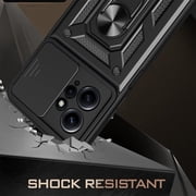 Case for Xiaomi Redmi Note 12 Pro 5G (Not 4G) with Camera Cover