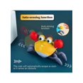 thumbnail image 5 of TANSAR Crawling Crab Baby Toy Gifts, Infant Tummy Time Toys, Cute Dancing Walking Moving Babies Sensory Induction Crabs with Light Up Music for 0-6 6-, 5 of 5