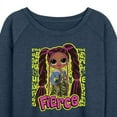 thumbnail image 3 of LOL OMG! Fashion Dolls - Fierce Graffiti - Women's Lightweight French Terry Long Sleeve Shirt, 3 of 5