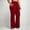 Wine, variant on BUIGTTKLOP Plus Size Women's Yoga Dress Pants Office Business Casual Work Slacks Side Split Stretch Straight Leg Pants with Pockets