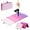 4 Fold Colorful, variant on Folding Gymnastics Mat 6’ x 3’ x 2”, Thick Tumbling & Exercise Mat for Home Workout, Yoga, Martial Arts & Fitness Training