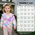 thumbnail image 7 of DISNIMO Daisy Printed Pullover for Girls Crewneck T-Shirts Long Sleeve Sweatshirt Cozy Sweater Fall Winter Clothes 2-3 Years, 7 of 7