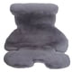 thumbnail image 4 of Bonita alfombra de dormitorio suave con forma de oso, peluda, para habitación de niños, adolescentes y niñas, para sala de estar, color gris, 45 x 60, 4 of 12
