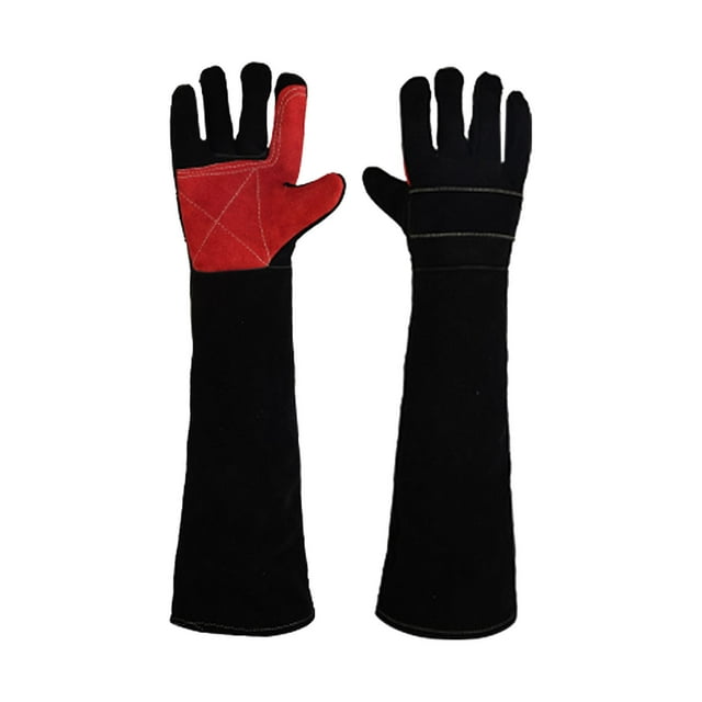 Cat Training Grooming Gloves with Enhanced for Scratching Control and Animal Handling