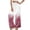 Pink, variant on kaondbfi Dress Pants Women Petite High Waisted Wide Leg Summer Beach Vacation Women's Pants Casual Trousers