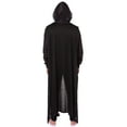thumbnail image 5 of Star Wars Hooded Union Suit | Men's Darth Vader Adult Fleece Caped Costume Pajama Footless Sleeper for Men & Women, 5 of 8