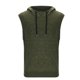 thumbnail image 5 of pstuiky Camiseta sin mangas para hombre, Blusa deportiva informal de color liso con capucha y cordón sin mangas para hombre Tops elegantes para mujer m, 5 of 6