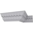 thumbnail image 6 of 8 1/4"H x 8"P x 11 1/2"F x 94 1/2"L, Acanthus Leaf with Bead & Barrel Crown Moulding, 6 of 11