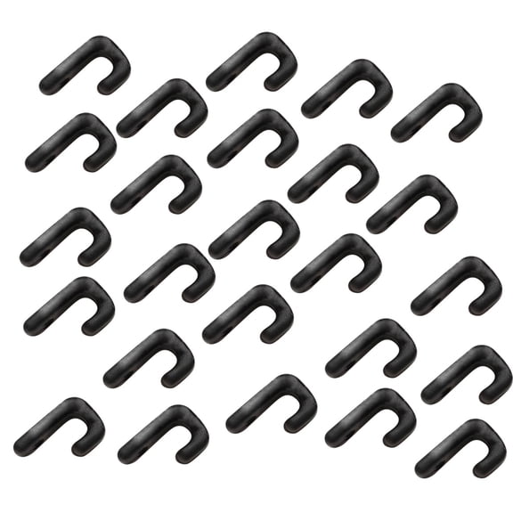 25 Piezas Kayak Nylon J Gancho De Amarre Bungee Hook Kit Canoas Barcos SM SunniMix Kayak J ganchos