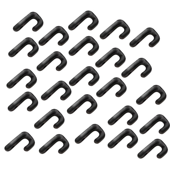 25 Piezas Kayak Nylon J Gancho De Amarre Bungee Hook Kit Canoas Barcos SM SunniMix Kayak J ganchos
