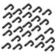 thumbnail image 1 of 25 Piezas Kayak Nylon J Gancho De Amarre Bungee Hook Kit Canoas Barcos SM SunniMix Kayak J ganchos, 1 of 7