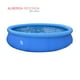 thumbnail image 1 of Alberca Piscina Circular Inflable Marin Blue 4.2 mts azul 6.49 pulg Jilong 17796, 1 of 9