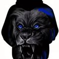 thumbnail image 3 of Sudadera con capucha vintage de tigre para hombre, camisetas con estampado 3D, sudadera con capucha de manga larga con gráficos de tigre y animales a la moda, camisetas de gran tamaño para hombre, 3 of 5