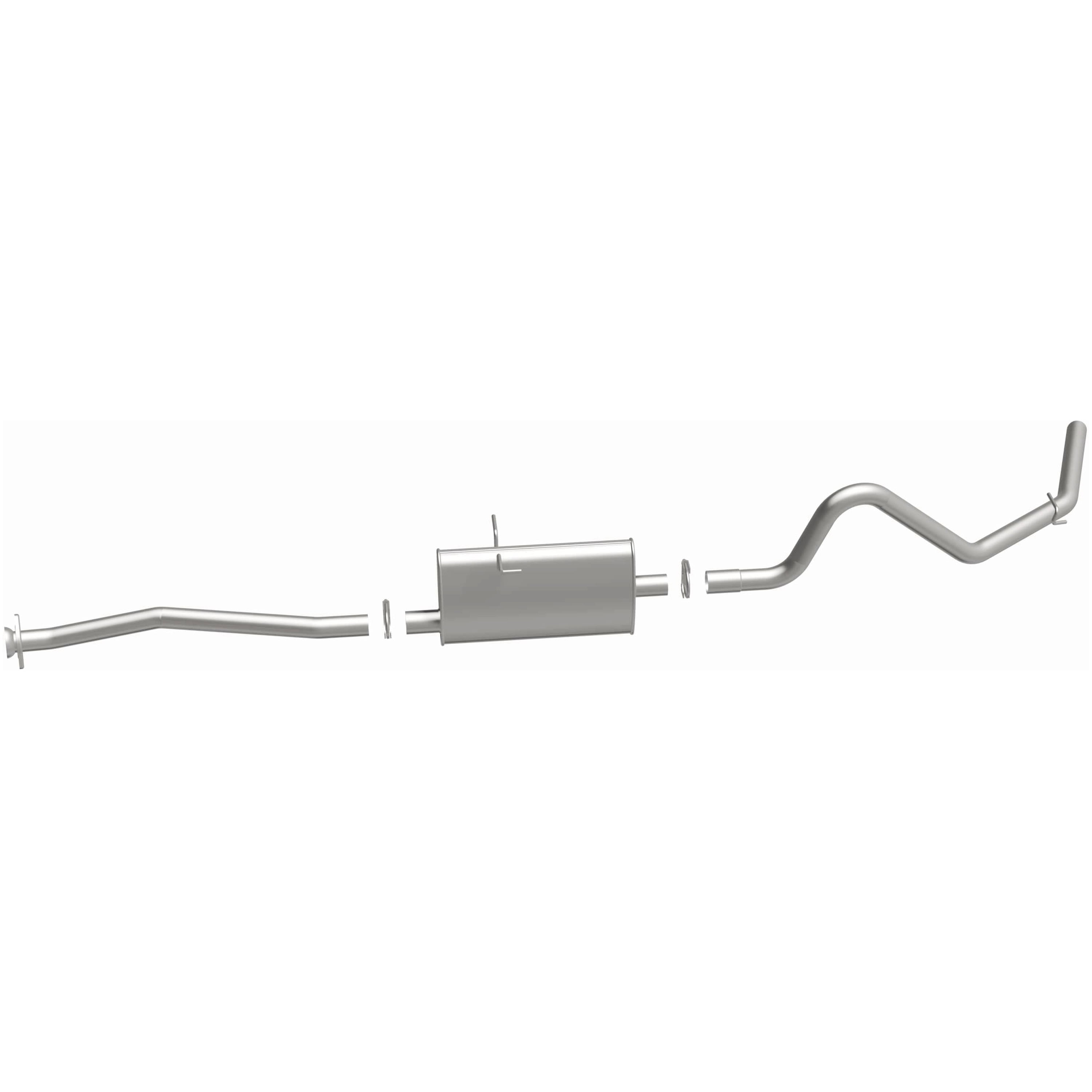 BRExhaust OE Replacement Exhaust System Kit 106-0184: Compatible with 2001-2008 Ford Ranger 3.0L, 2001-2011 Ford Ranger 4.0L, 2004-2007 Mazda B3000 3.0L, 2004-2009 Mazda B4000 4.0L
