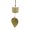 Cylindrical, variant on LAIQIEN Creative Leaf Wind Chimes Campanula for Garden Yard Porch Garden Decors Outdoor