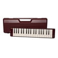 thumbnail image 4 of Melodica Yamaha P37D de 37 notas, color granate con funda, 4 of 4