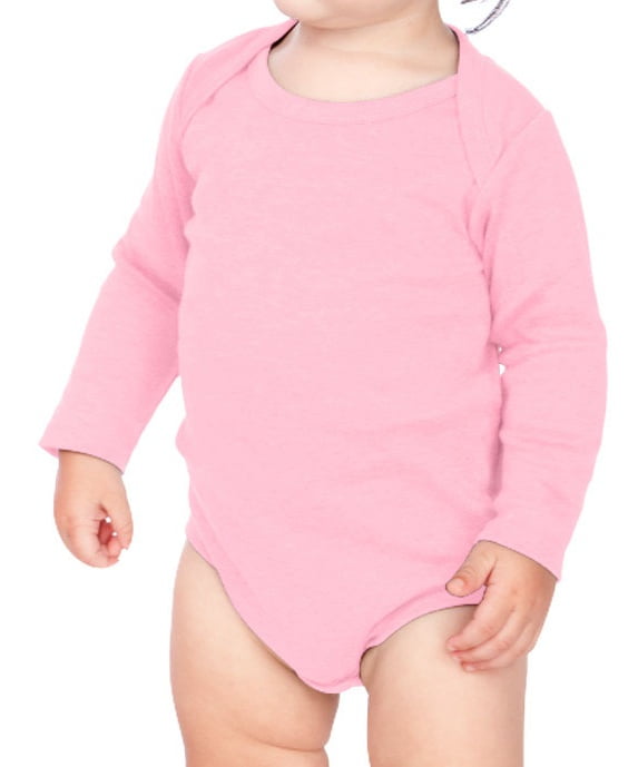Kavio Unisex Infants Lap Shoulder Long Sleeve Onesie