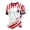 White, variant on Zimjoy Men's USA Soccer Jersey 2026 Country Team Crewneck Short Sleeve Fan International Football Shirt Retro Streetwear Top Red 2XL