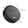 thumbnail image 2 of UPOUART Self Cleaning Vacuum Robot Negro Compacto Ideal Para Polvo Y Basura, 2 of 8
