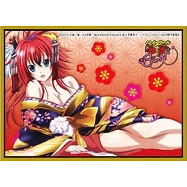 rias gremory card sleeves HIGH SCHOOL DxD: TEE This tee blends vintage charm with streetwear edge Rias Gremory" Greeting Card for