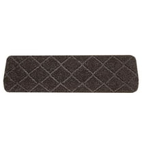 Gallickan Stair Treads for Wooden Steps Indoor, 8" X 30" Self-Adhesive Non Slip Carpet Stair Treads for Kids Elders and Dogs, Surface Polyester TPR Backing Stair Rugs, Brown