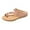 Pink, variant on Utoimkio Clip Toe Flip Flops Flat Sandals for Women Summer Leather Beach Sandals Casual Platform Slippers for Women
