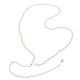 thumbnail image 4 of Elegante cadena de perlas sintéticas para la cintura: cinturón de cuentas blancas para vestidos formales de mujer - Cadena de perlas retro ajustable - Cinturón elegante para bodas y fiestas., 4 of 5